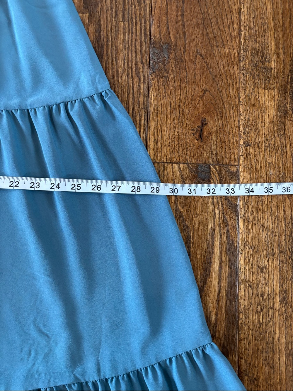 LOFT  Tiered Halter Maxi Dress – Size 12 - Picture 9 of 12